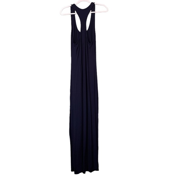 Fabletics Iliana Maxi Dress Midnight Blue Racerback Size Small - Picture 7 of 10